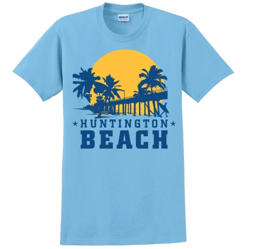 Huntington Beach Surf City Orange County Local CA Tee Shirt Blue T-Shirt L
Huntington Beach Surf City Orange County Local CA Tee Shirt Blue T-Shirt L