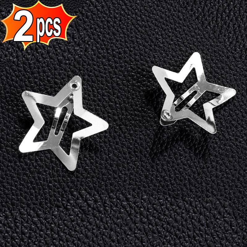 2/30pcs Silver Star Hairpins for Women Stars Filigree Metal Snap Hair Clips Girls Side Hair Grip Y2K Barrettes Hair Accessories
2/30pcs Silver Star Hairpins for Women Stars Filigree Metal Snap Hair Clips Girls Side Hair Grip Y2K Barrettes Hair Accessories