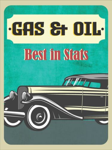 Gas And Oil Plaque Vintage Retro Metal SignAluminum 20x30cm(7.8x11.8inch)
Gas And Oil Plaque Vintage Retro Metal SignAluminum 20x30cm(7.8x11.8inch)
