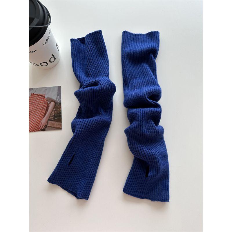 Dopamine Female Japanese Style Disco Jumping Oversleeves Knitting Half Finger Klein Blue
Dopamine Female Japanese Style Disco Jumping Oversleeves Knitting Half Finger Klein Blue