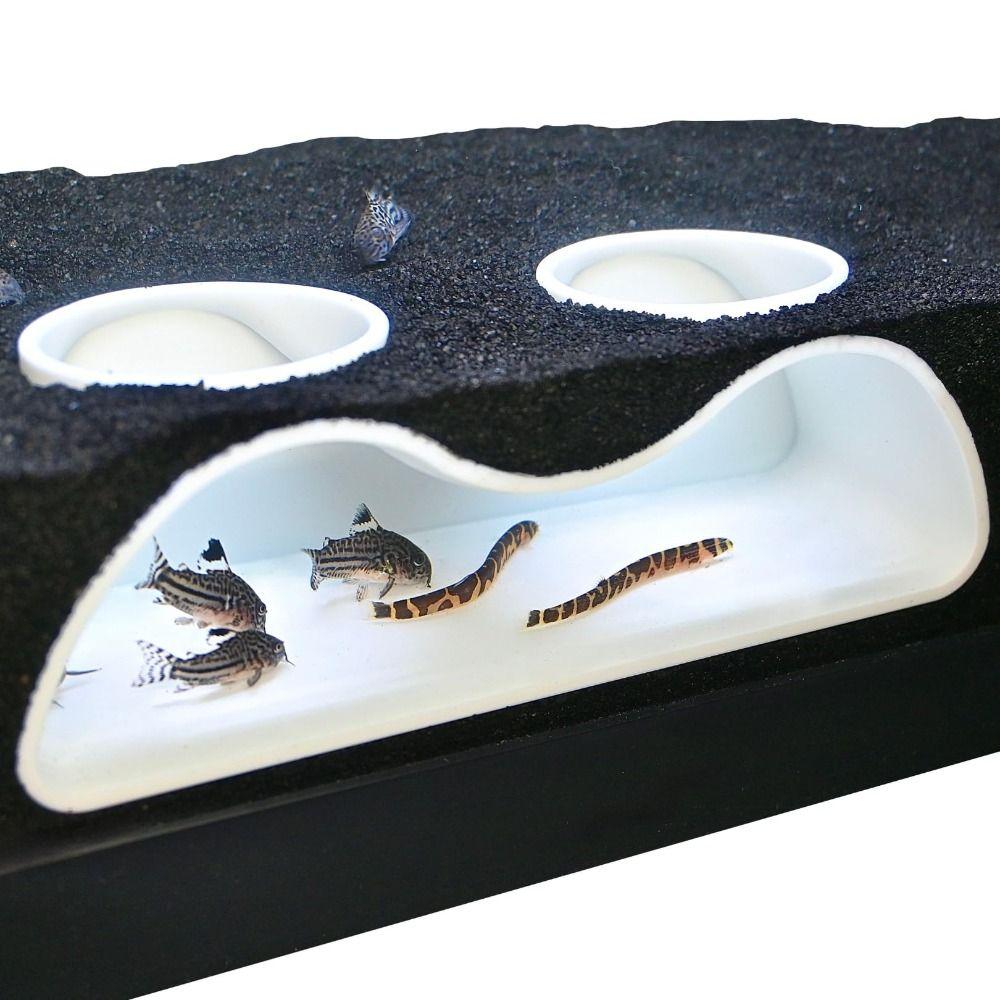 Under Gravel Tunnel Aquarium Underground Tunnel Cave Multifunctional Two Hole Fish Tank Decor білий
Under Gravel Tunnel Aquarium Underground Tunnel Cave Multifunctional Two Hole Fish Tank Decor білий