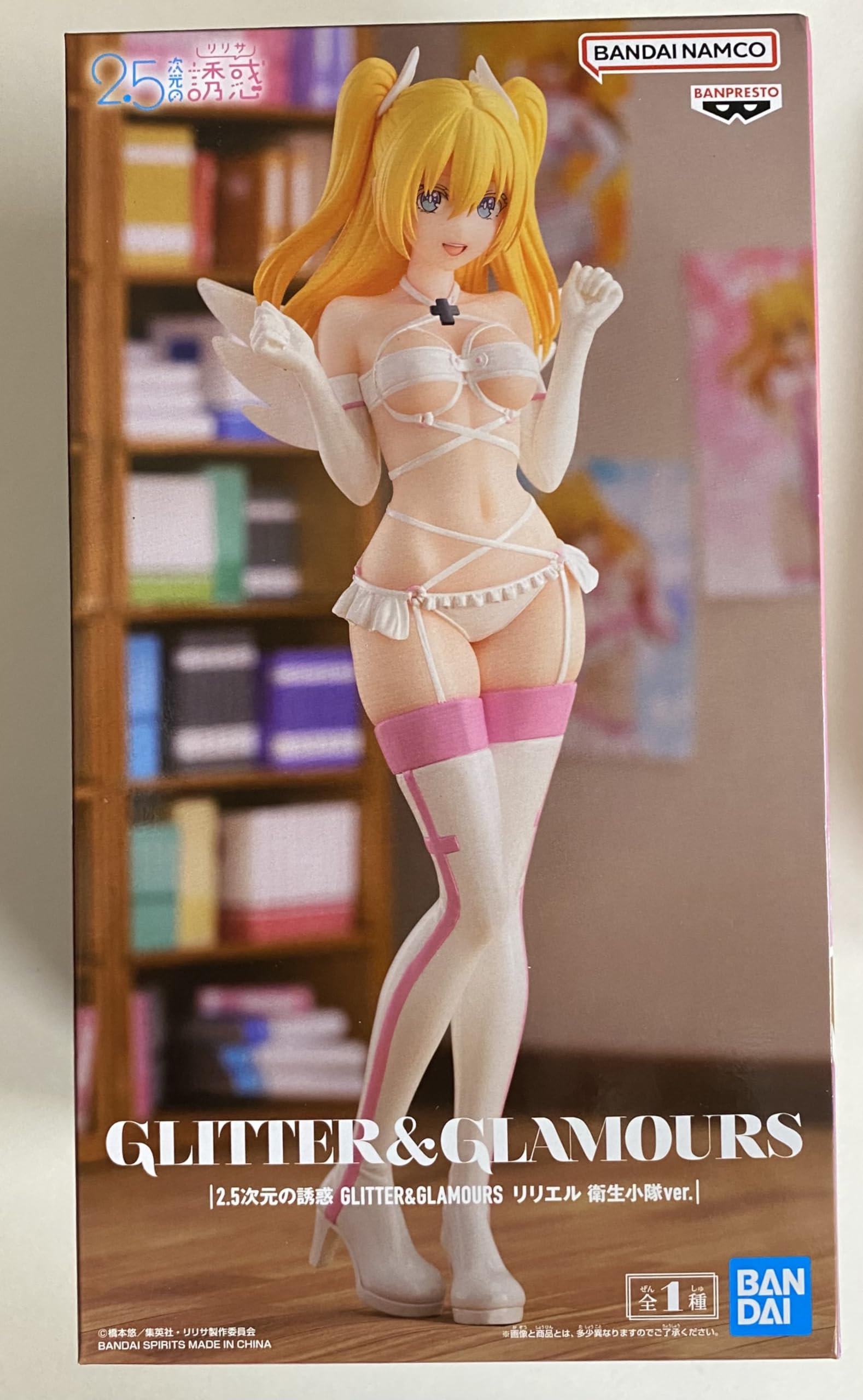 Официальная фигурка Dimension Temptation Liliel Hygiene Platoon 2.5 GLITTER&GLAMOURS ver.
Официальная фигурка Dimension Temptation Liliel Hygiene Platoon 2.5 GLITTER&GLAMOURS ver.