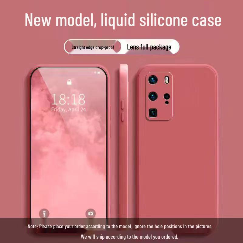 Huawei P40 Pro Liquid Silicone Phone Case: Full Coverage, Drop Protection, Skin-Friendly Feel, Solid Color, Simple Style Huawei P40 Pro
Huawei P40 Pro Liquid Silicone Phone Case: Full Coverage, Drop Protection, Skin-Friendly Feel, Solid Color, Simple Style Huawei P40 Pro