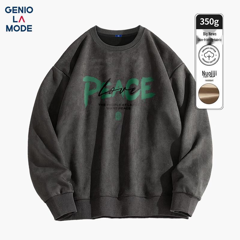 GENIOLAMODE Men s Suede Fleece Crewneck Sweatshirt 2XL
GENIOLAMODE Men s Suede Fleece Crewneck Sweatshirt 2XL