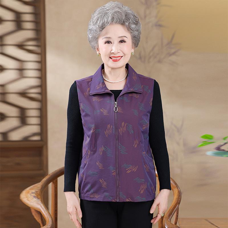 Grandma s Zipper Cardigan: Spring & Autumn Lapel Vest for Elderly Women 5XL (145-160 lbs) фіолетовий
Grandma s Zipper Cardigan: Spring & Autumn Lapel Vest for Elderly Women 5XL (145-160 lbs) фіолетовий