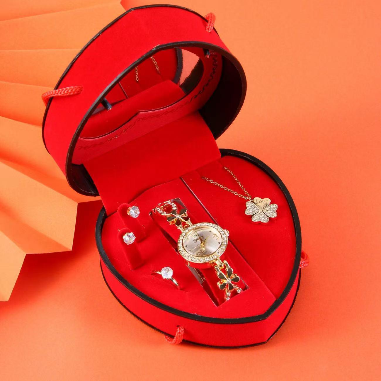 Influencer Women s Luxury Watch Gift Set: Perfect for Mother s Day, Valentine s Day, or as an Elegant Gift for Elders and Girlfriends.
Influencer Women s Luxury Watch Gift Set: Perfect for Mother s Day, Valentine s Day, or as an Elegant Gift for Elders and Girlfriends.