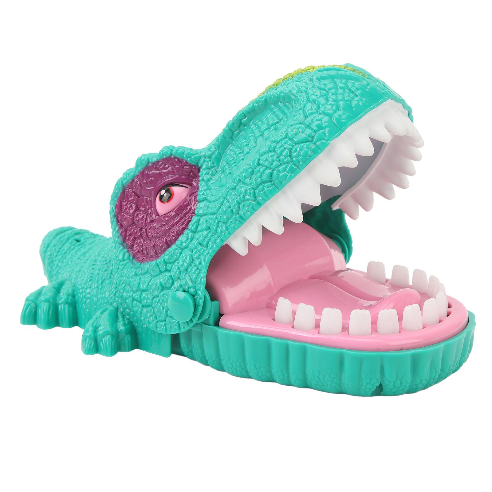 Dinosaur Teeth Toy for Kids Biting Finger Dentist Games Funny Toys with Music for Party Desktop Decor Green
Dinosaur Teeth Toy for Kids Biting Finger Dentist Games Funny Toys with Music for Party Desktop Decor Green