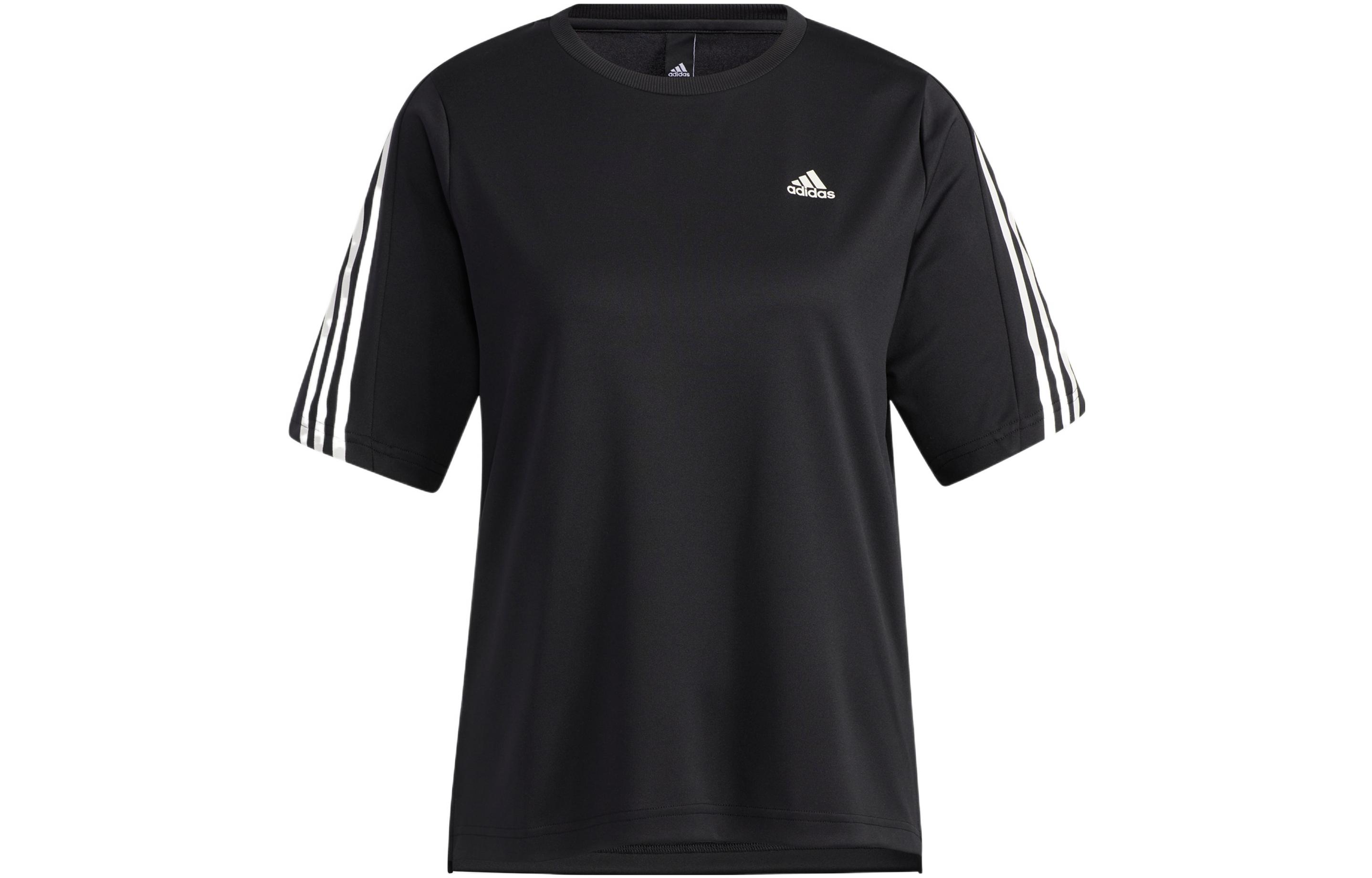 Adidas T Shirts Women s Black Crew Neck Moderate Straight Fit H29488 XL
Adidas T Shirts Women s Black Crew Neck Moderate Straight Fit H29488 XL