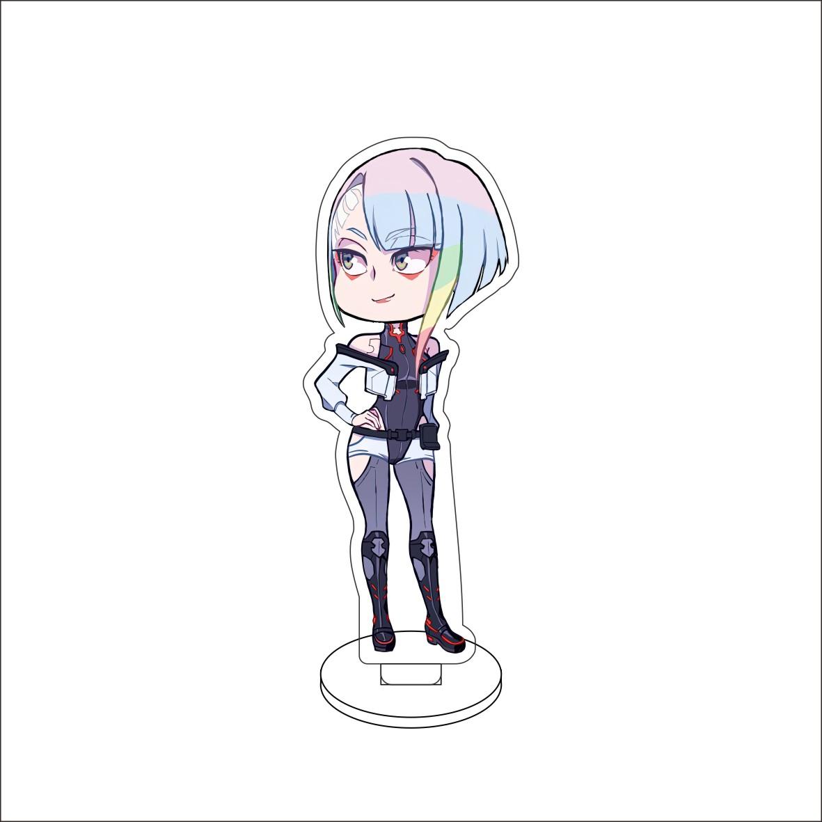 10CM Anime Cyberpunk Edgerunners Figure Stand Model David Martinez/Lucyna Kushinada Cute Desk Decor Standing Sign Gifts 10CM
10CM Anime Cyberpunk Edgerunners Figure Stand Model David Martinez/Lucyna Kushinada Cute Desk Decor Standing Sign Gifts 10CM