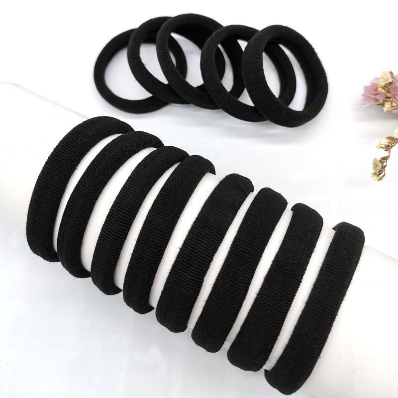 Seamless Black Terry Cloth Scrunchies with Leather Covers - Ladies and Children s Hair Accessories
Seamless Black Terry Cloth Scrunchies with Leather Covers - Ladies and Children s Hair Accessories