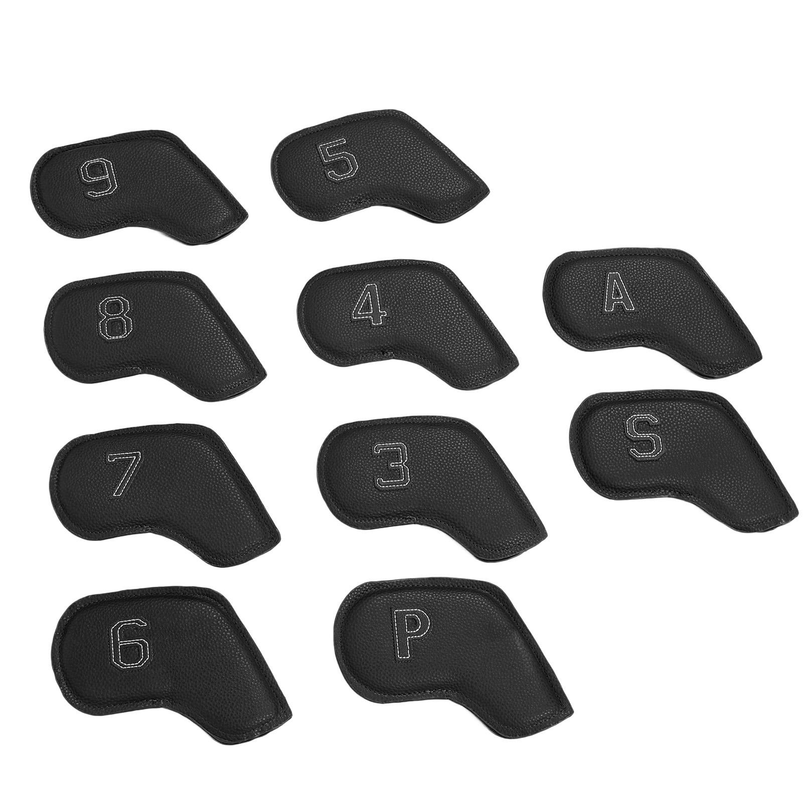 10PCS Golf Head Protective Covers Waterproof PU Material Golf Putter Headcover Guard Set for Outdoor Use Black чёрный
10PCS Golf Head Protective Covers Waterproof PU Material Golf Putter Headcover Guard Set for Outdoor Use Black чёрный