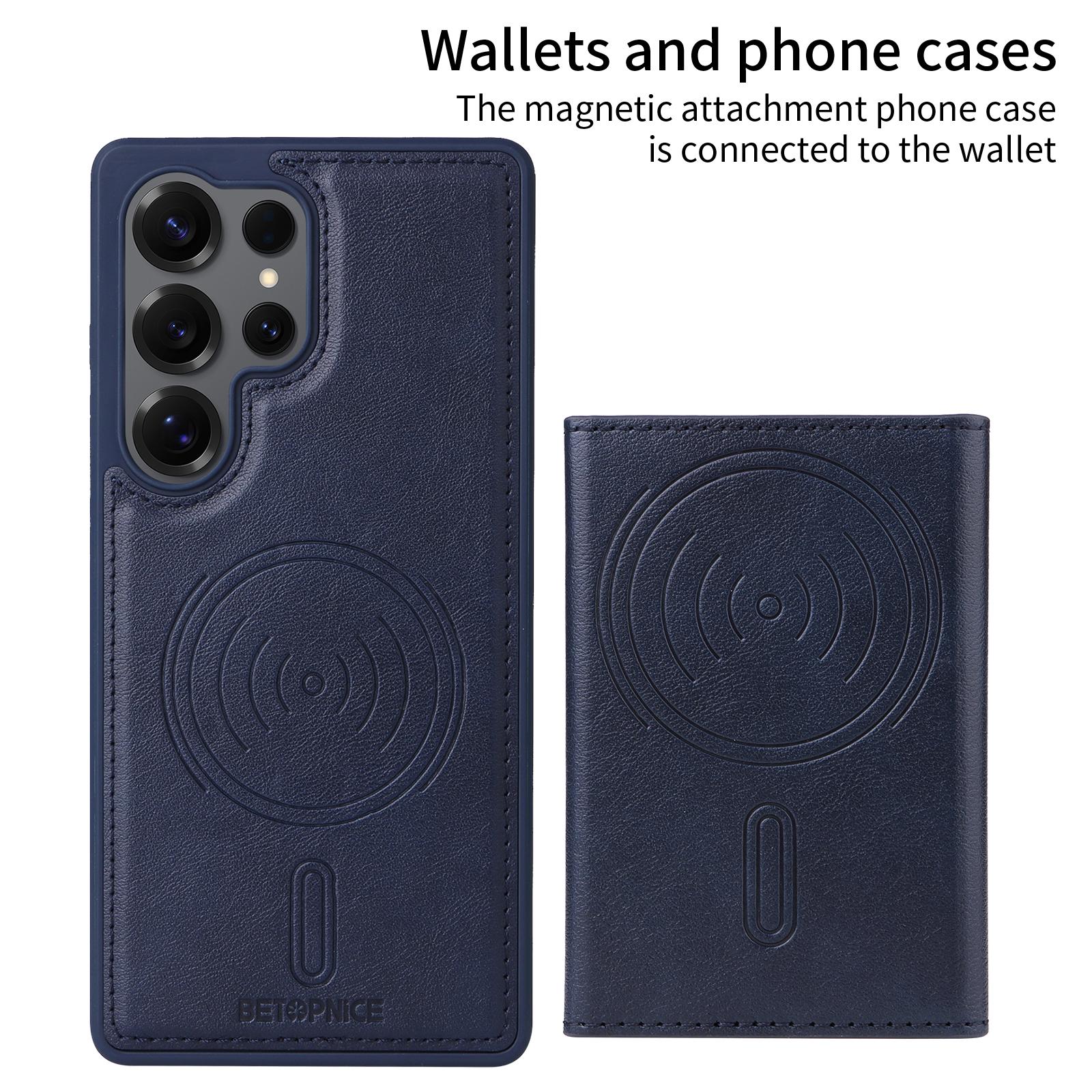 For Samsung Galaxy S25 Ultra Magnetic Case BETOPNICE Leather Phone Cover Kickstand with Detachable Card Bag Brown
For Samsung Galaxy S25 Ultra Magnetic Case BETOPNICE Leather Phone Cover Kickstand with Detachable Card Bag Brown