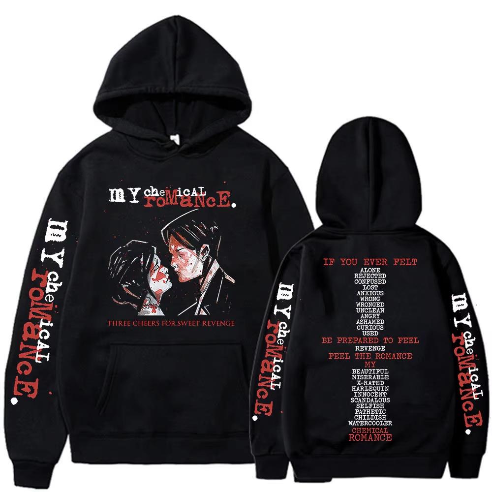 Rock Band My Chemical Romance Hoodies Three Cheers for Sweet Revenge Gothic Sweatshirts Men s Women s Oversized S
Rock Band My Chemical Romance Hoodies Three Cheers for Sweet Revenge Gothic Sweatshirts Men s Women s Oversized S