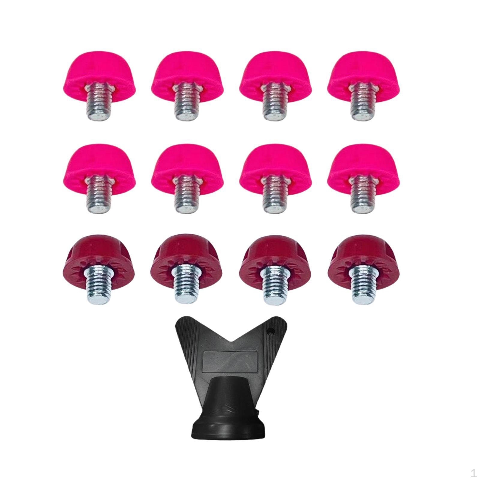 Шипы для футбольных бутс 7 мм 10 мм нейлоновая резьба винты 5 мм диаметр шипы 8 Dark Pink 4 Red
Шипы для футбольных бутс 7 мм 10 мм нейлоновая резьба винты 5 мм диаметр шипы 8 Dark Pink 4 Red