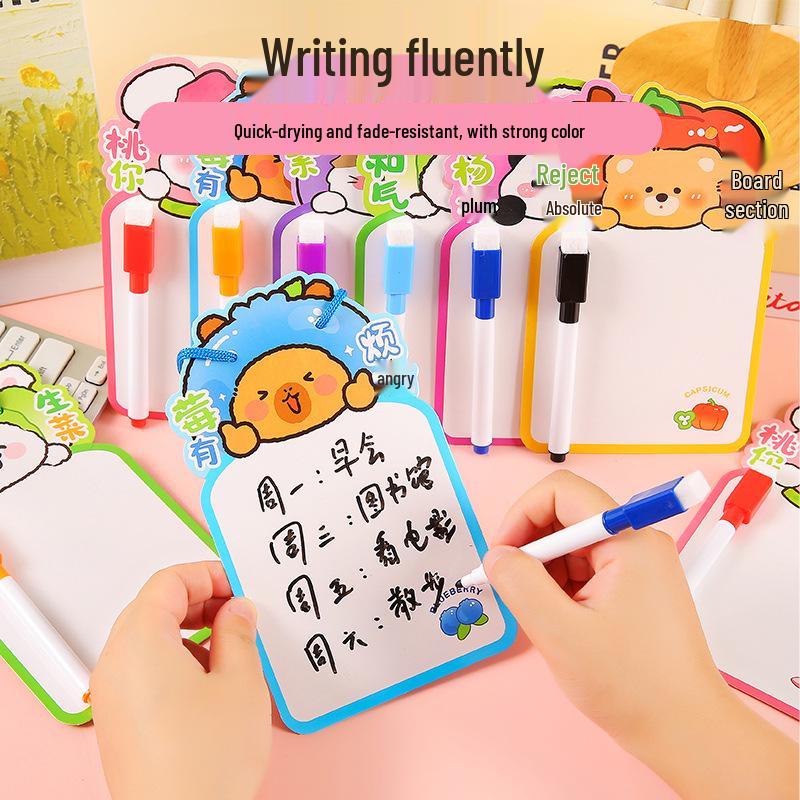 Erasable Double-Sided Drawing Board for Students and Kids 24*16.5 cm
Erasable Double-Sided Drawing Board for Students and Kids 24*16.5 cm