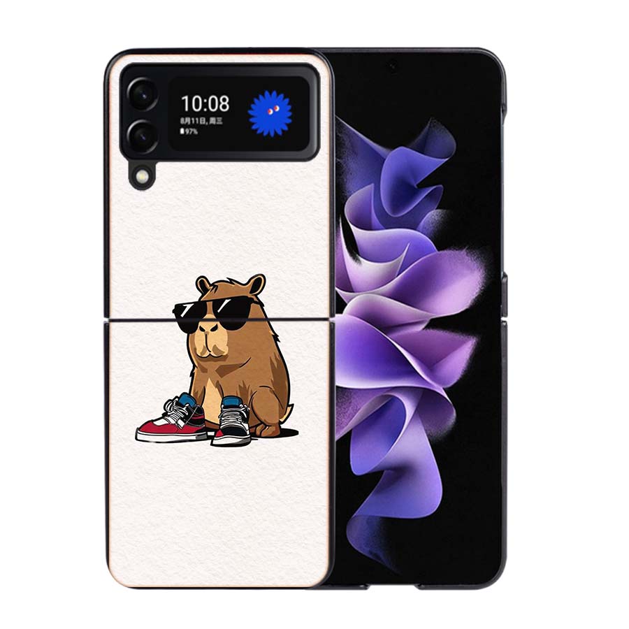 Cute Cartoon Capybara Phone Case For Samsung Z Flip 7 6 5G Galaxy Z Flip4 Z Flip5 Z Flip3 Coque Black Hard PC Shell Protective C Samsung Z Flip 6 5G
Cute Cartoon Capybara Phone Case For Samsung Z Flip 7 6 5G Galaxy Z Flip4 Z Flip5 Z Flip3 Coque Black Hard PC Shell Protective C Samsung Z Flip 6 5G