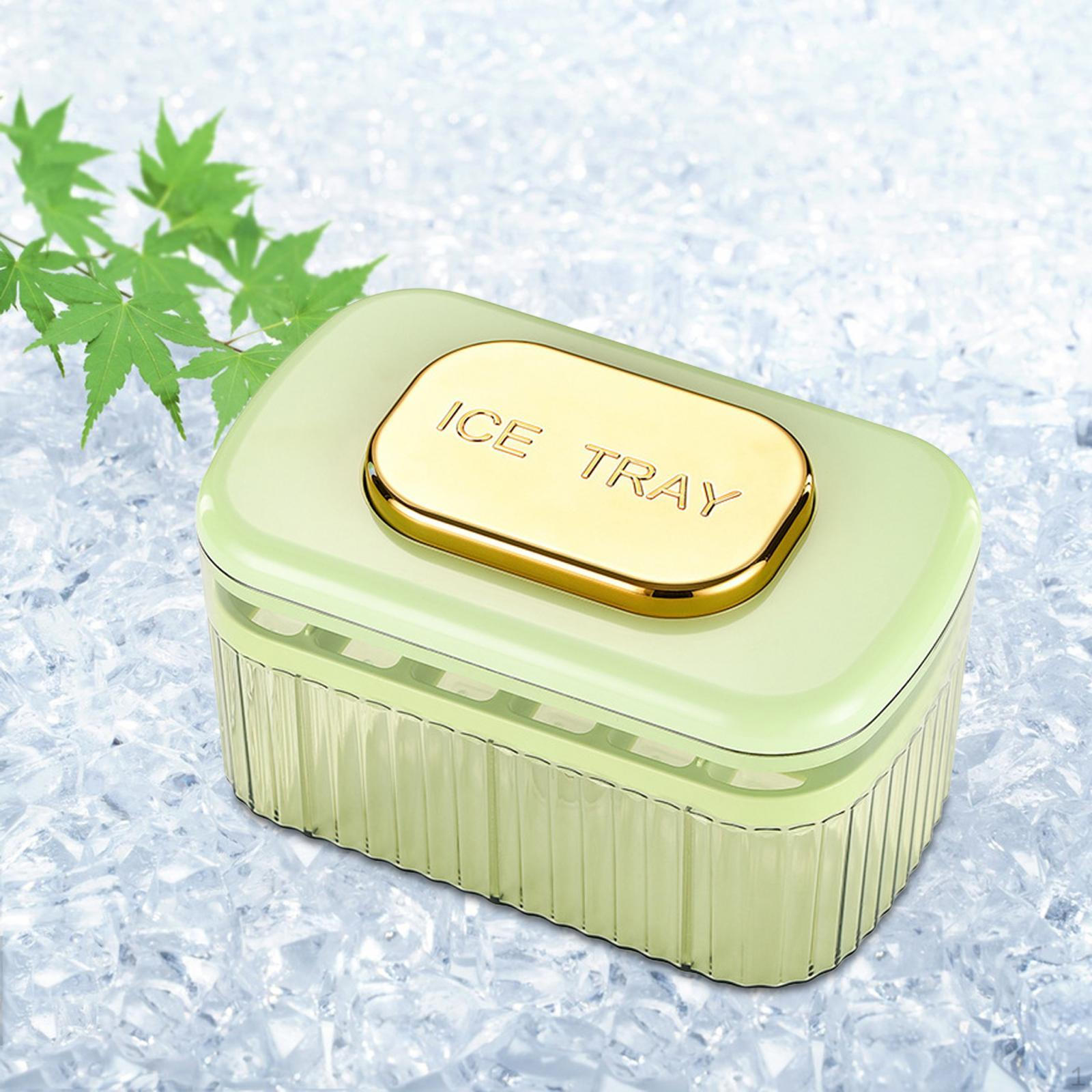 Cube Tray, Stackable Ice with Lid And Container, Easy Release, Flexible for Chocolate, Cocktails 1 Layer Green
Cube Tray, Stackable Ice with Lid And Container, Easy Release, Flexible for Chocolate, Cocktails 1 Layer Green