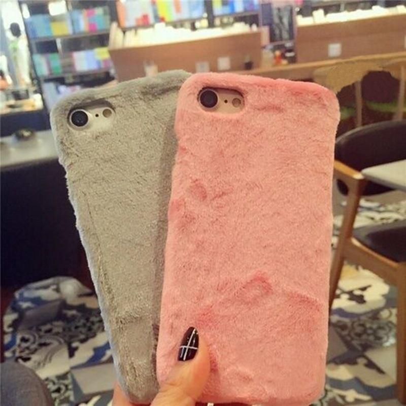 Luxury Warm Rabbit Fur Plush Phone Case For Phone 6 6s Plus 7 7Plus Hard Back Cover Case iPhone 7 Яскраво-рожевий
Luxury Warm Rabbit Fur Plush Phone Case For Phone 6 6s Plus 7 7Plus Hard Back Cover Case iPhone 7 Яскраво-рожевий