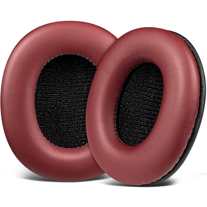 SOULWIT ear pads ear cushion for SONY MDR-CD900ST / MDR-7506 MDR-V6 MDR-V7 headphone for replacement pad cover protein leather memory foam burgundy
SOULWIT ear pads ear cushion for SONY MDR-CD900ST / MDR-7506 MDR-V6 MDR-V7 headphone for replacement pad cover protein leather memory foam burgundy