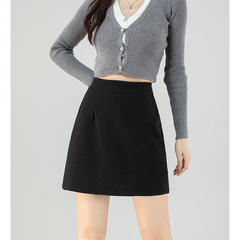 Autumn 2025 Gray Wool Blend High Waist A-line Short Skirt for Women M (95-108 lbs) чёрный
Autumn 2025 Gray Wool Blend High Waist A-line Short Skirt for Women M (95-108 lbs) чёрный