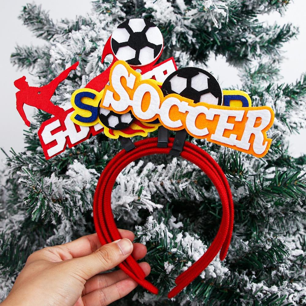 European Cup Soccer Cheer Headband Nonwovens Letter Hairband Creative Sport Hair Hoops Men signs
European Cup Soccer Cheer Headband Nonwovens Letter Hairband Creative Sport Hair Hoops Men signs
