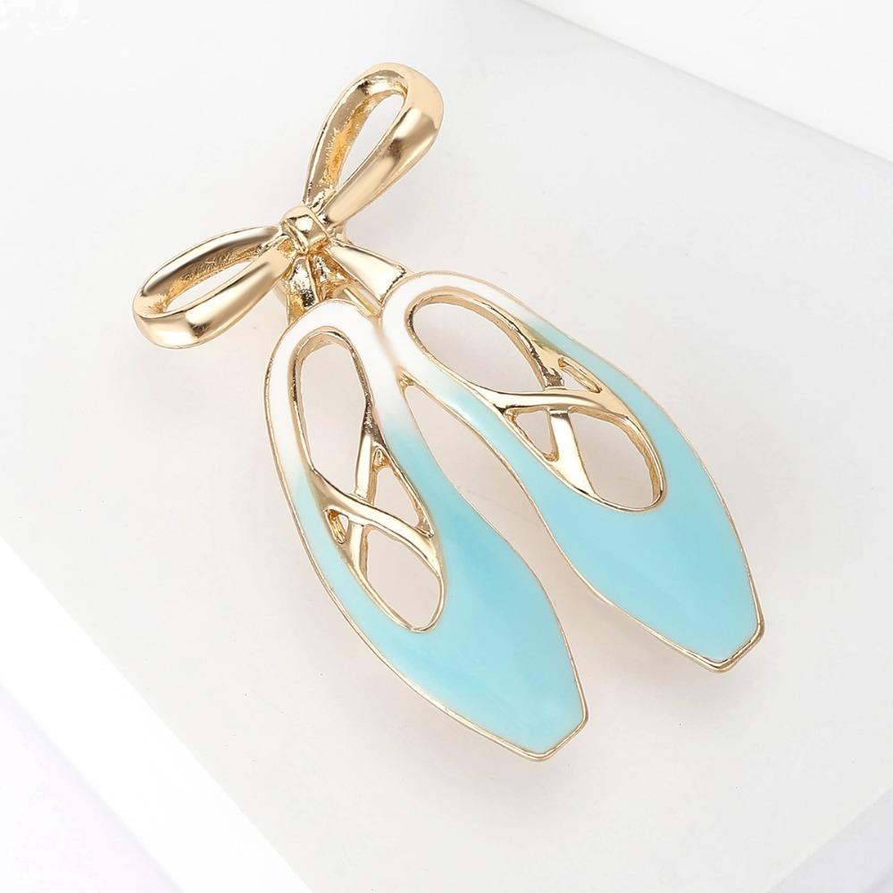 Alloy Vintage Shirt Collar Pin Ballet Shoes Shape Trendy Lapel Pin New Clothing Accessories
Alloy Vintage Shirt Collar Pin Ballet Shoes Shape Trendy Lapel Pin New Clothing Accessories
