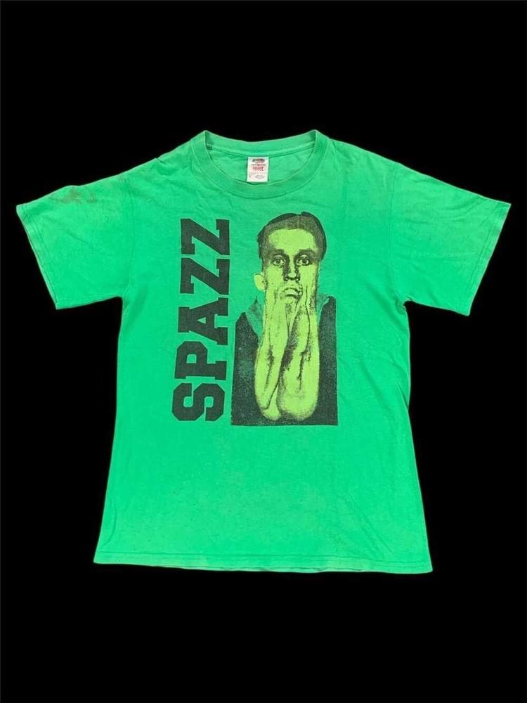 Vintage 00s Spazz Band Gift For Fan S to 5XL Unisex Cotton T-shirt LI1728 Unisex T-Shirt XXXXL
Vintage 00s Spazz Band Gift For Fan S to 5XL Unisex Cotton T-shirt LI1728 Unisex T-Shirt XXXXL