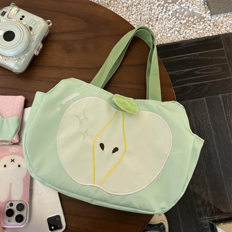 Red Apple Handbag Creative Cute Corduroy Shoulder Bag Stylish Outing Canvas Bag With Apple Pendant Casual Versatile Shoulder Bag
Red Apple Handbag Creative Cute Corduroy Shoulder Bag Stylish Outing Canvas Bag With Apple Pendant Casual Versatile Shoulder Bag