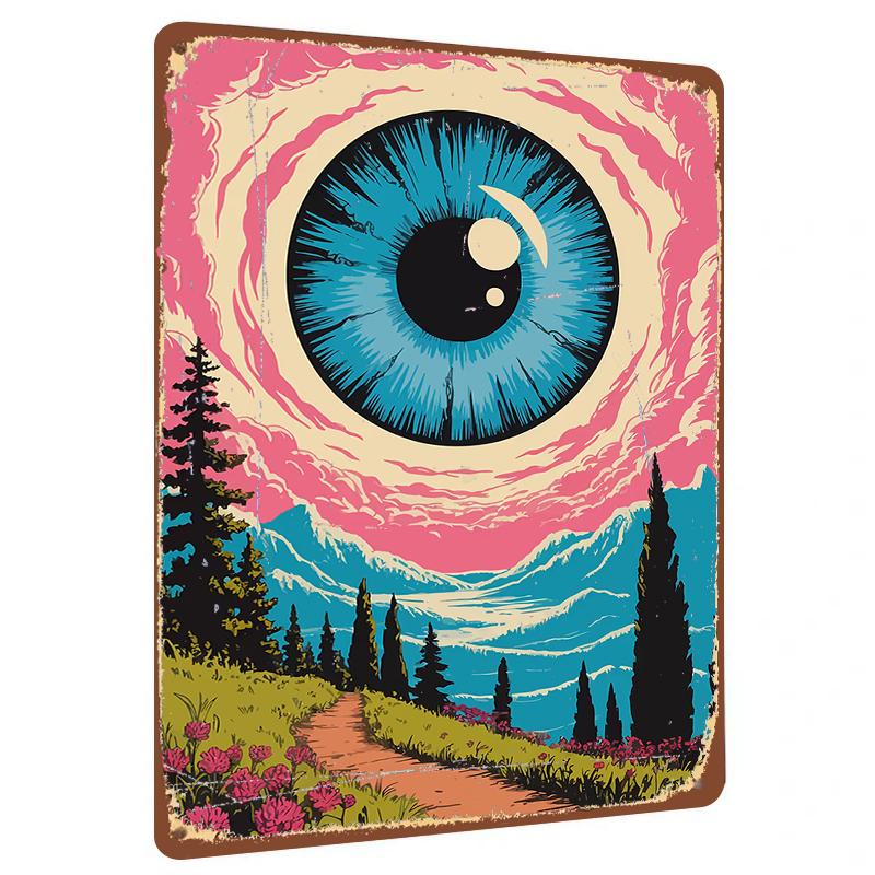 Dreamy Big Eye Mountain Landscape Metal Wall Art Home Decor Living Room Bedroom Art Hanging 20x30cm(7.8x11.8inch)
Dreamy Big Eye Mountain Landscape Metal Wall Art Home Decor Living Room Bedroom Art Hanging 20x30cm(7.8x11.8inch)