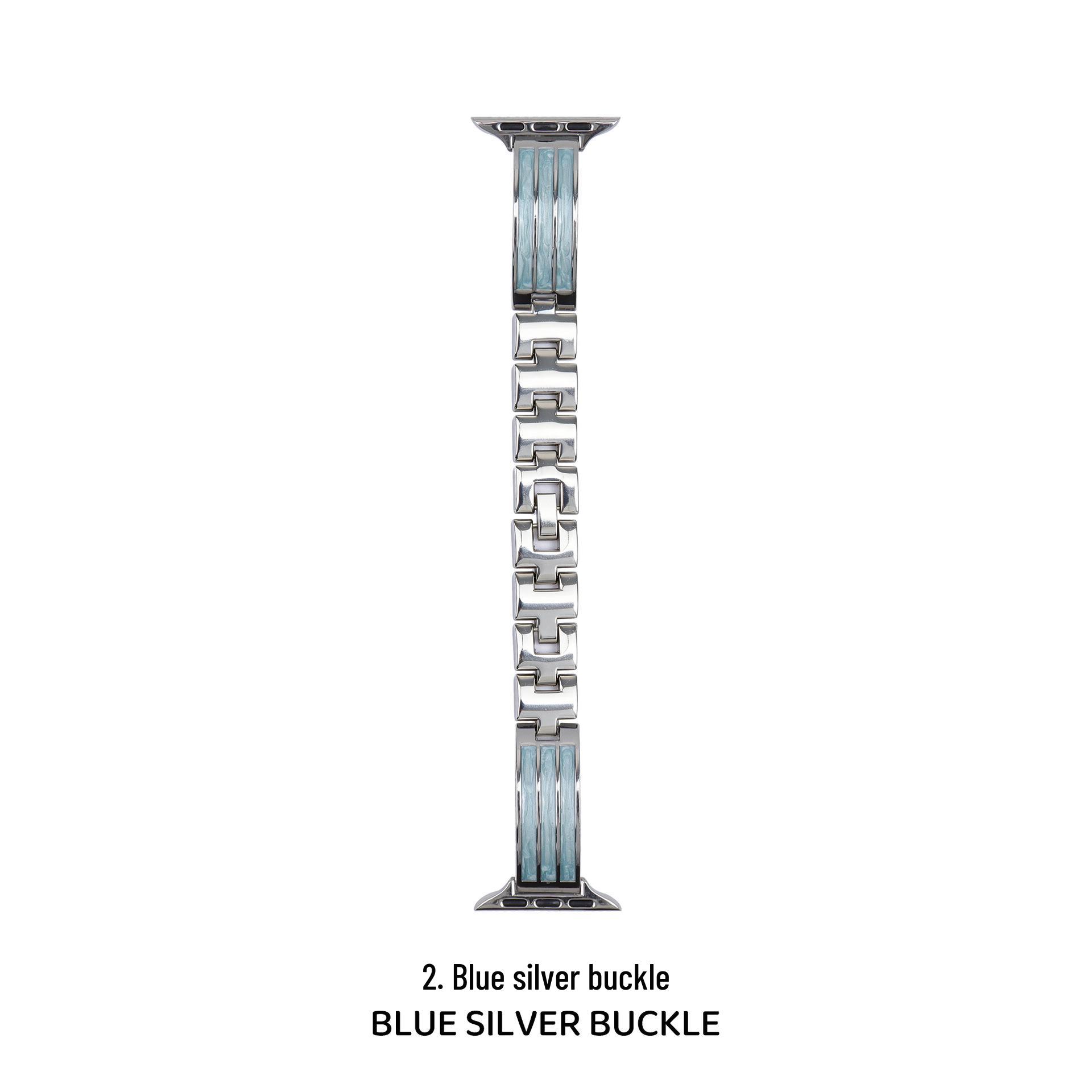 Curved Blade Resin Inlay Metal Strap for Apple Watch 11th Gen, Ultra, SE 42 (10th/11th Gen) синий
Curved Blade Resin Inlay Metal Strap for Apple Watch 11th Gen, Ultra, SE 42 (10th/11th Gen) синий