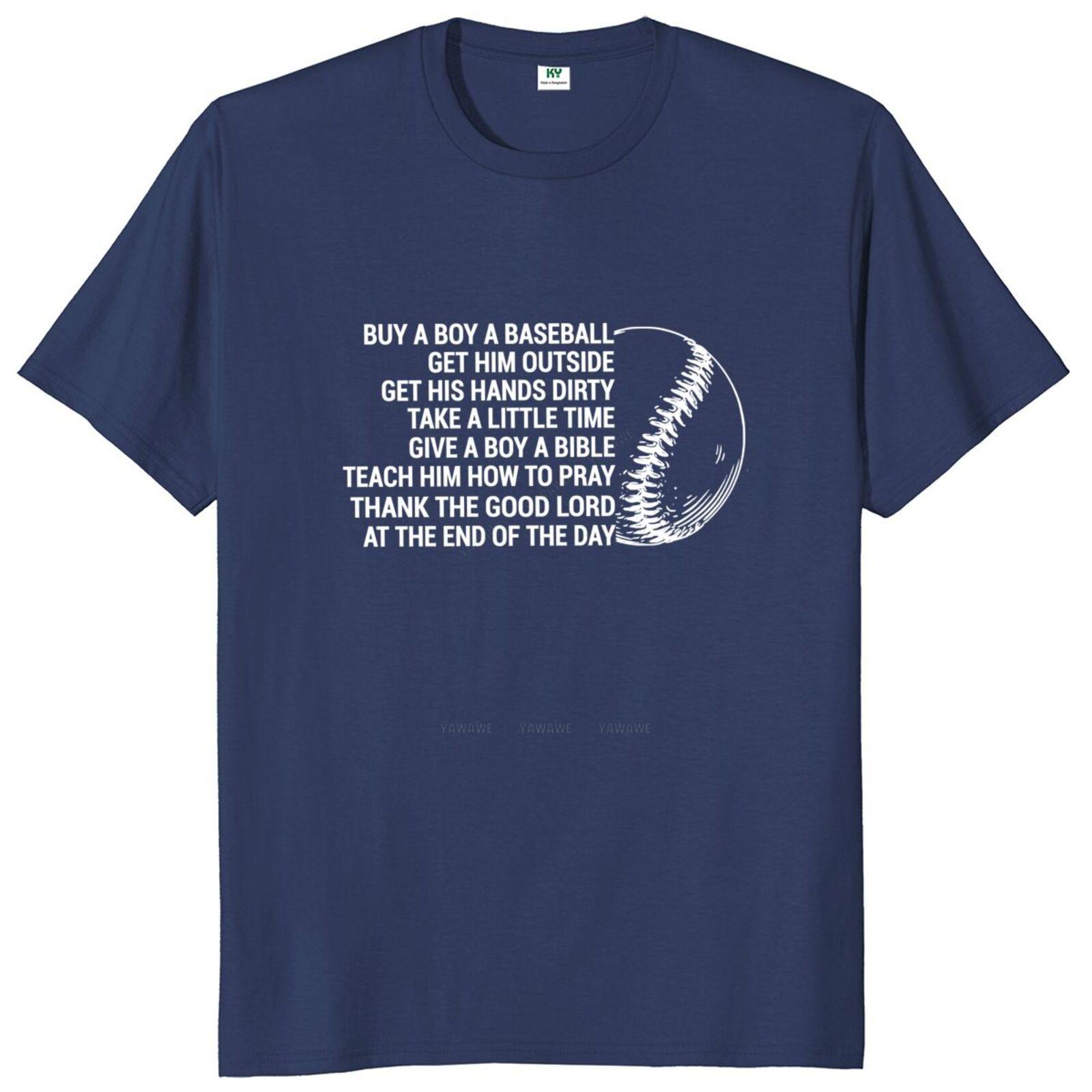 Buy A Boy A Baseball T Shirt Funny Quotes Baseball Player Gift Vintage Short Sleeve Casual Cotton Oneck Tshirts S
Buy A Boy A Baseball T Shirt Funny Quotes Baseball Player Gift Vintage Short Sleeve Casual Cotton Oneck Tshirts S