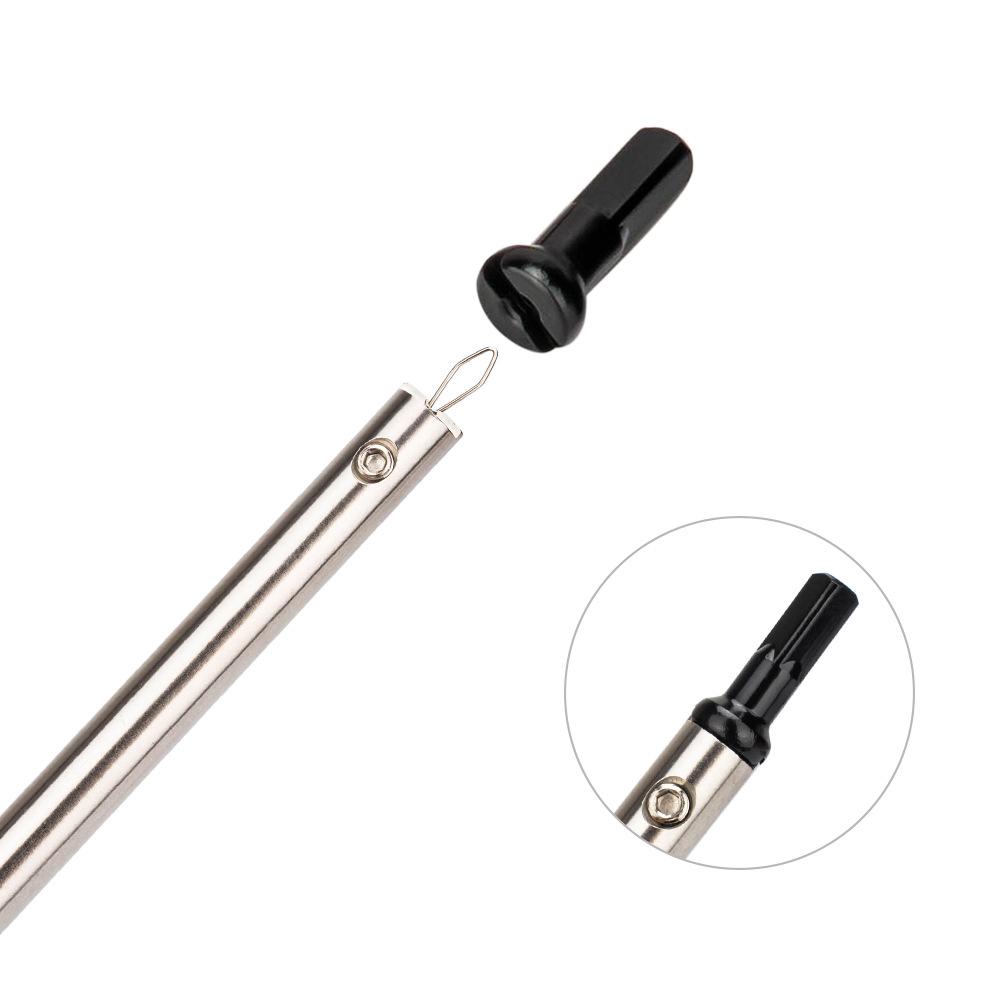 Велосипедные спицевые ниппели Съемник Установочный ключ Инструмент для спиц велосипеда Инструмент для спицевых колпачков из алюминиевого сплава Titanium Color
Велосипедные спицевые ниппели Съемник Установочный ключ Инструмент для спиц велосипеда Инструмент для спицевых колпачков из алюминиевого сплава Titanium Color