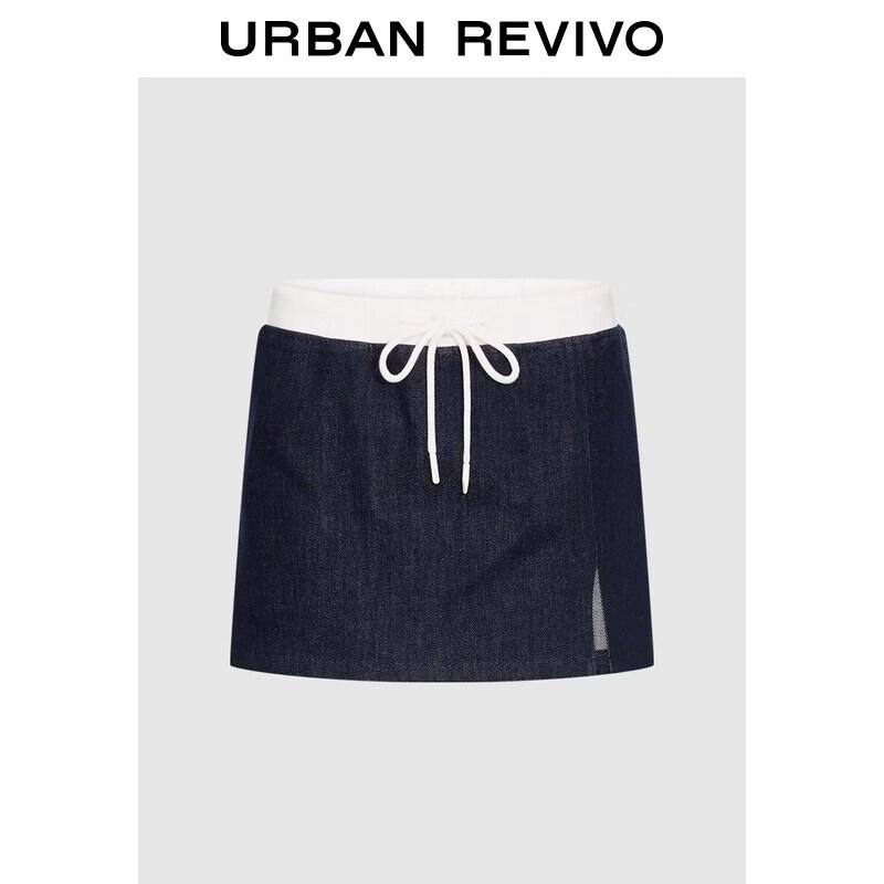 Women s Colorblock Drawstring Denim Shorts 26
Women s Colorblock Drawstring Denim Shorts 26