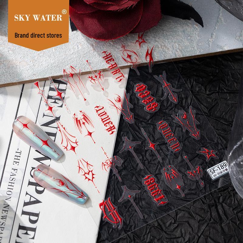 SKY French Gothic Starry Night 3D Y2K Nail Stickers
SKY French Gothic Starry Night 3D Y2K Nail Stickers