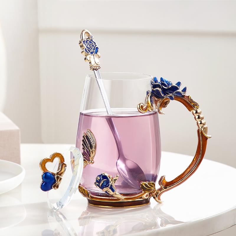 Эмалированная прозрачная стеклянная чашка для чая с пузырьками, женская бытовая изысканная подарочная коробка с крышкой
Эмалированная прозрачная стеклянная чашка для чая с пузырьками, женская бытовая изысканная подарочная коробка с крышкой