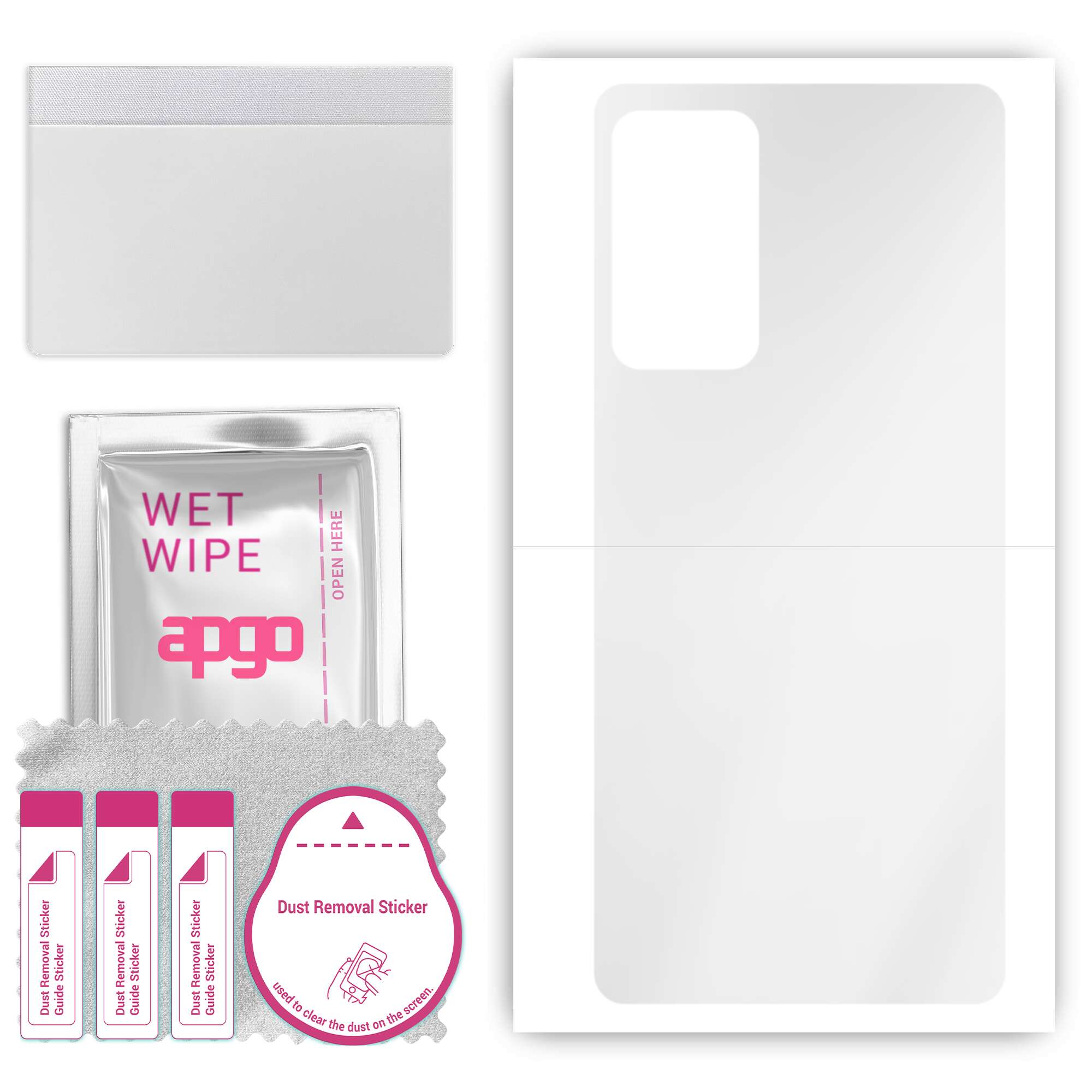 apgo Ultra Clear Protective Skin Sticker for the back compatible with Motorola Edge 20 Pro, Wrap Film, Hydrogel Film, Flexible, Soft TPU with position
apgo Ultra Clear Protective Skin Sticker for the back compatible with Motorola Edge 20 Pro, Wrap Film, Hydrogel Film, Flexible, Soft TPU with position