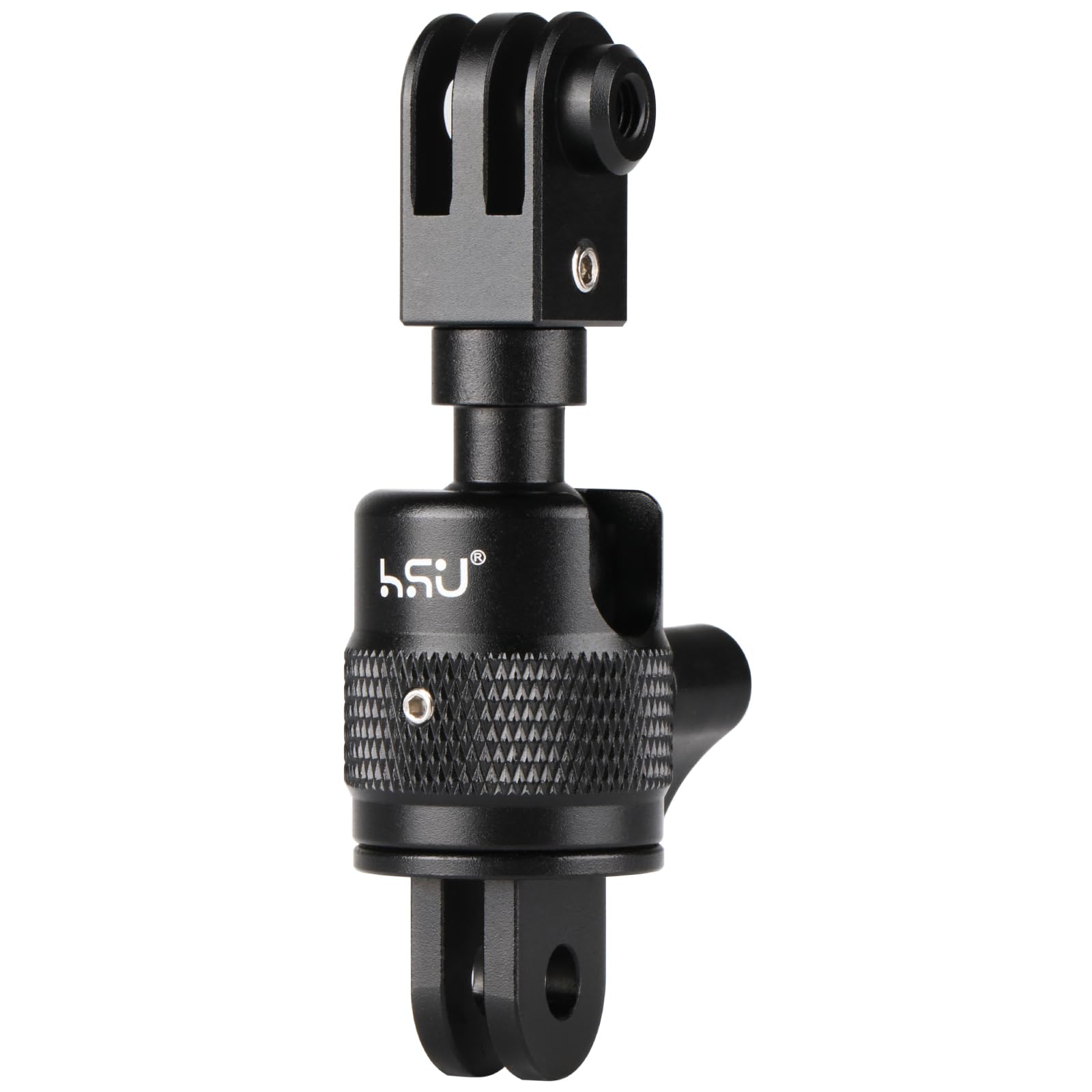 HSU 360 Degree Rotation Action Camera Mount Gopro Mount Adjustment Gopro Camera Mount Aluminum Vertical Stand Tripod Compatible with Gopro Hero DJI чорний
HSU 360 Degree Rotation Action Camera Mount Gopro Mount Adjustment Gopro Camera Mount Aluminum Vertical Stand Tripod Compatible with Gopro Hero DJI чорний