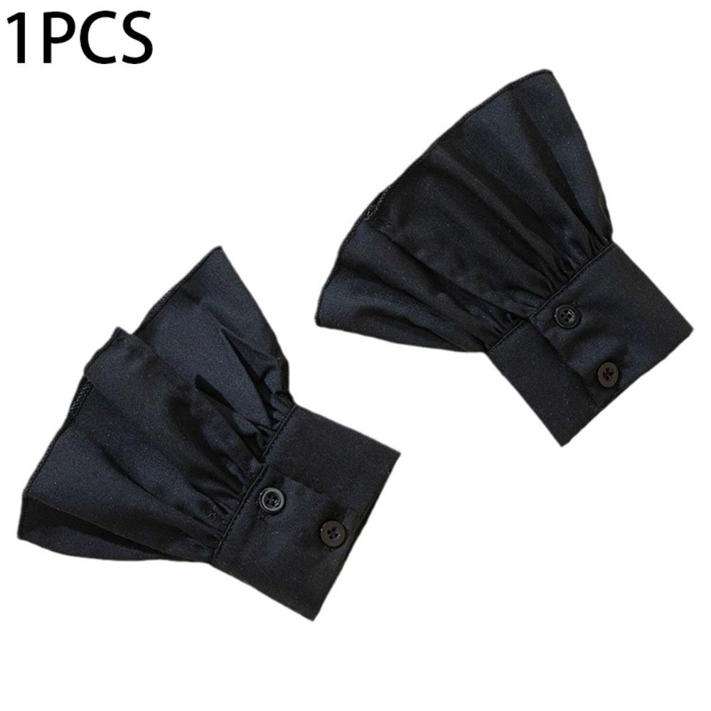 Creative Chiffon Material Nail Photo Glove Adjustable Elastic Flare Cuffs Fake Cuffs Photography Props чорний
Creative Chiffon Material Nail Photo Glove Adjustable Elastic Flare Cuffs Fake Cuffs Photography Props чорний