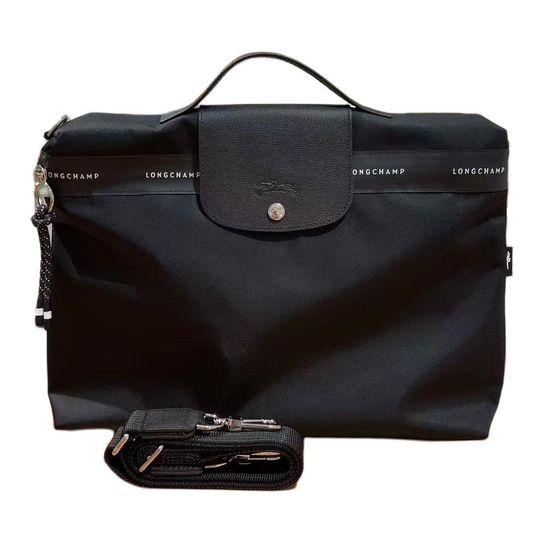Longchamp Le Pliage Energy Solid Color Minimalist Detachable Adjustable Shoulder Strap Canvas Tote Bag Unisex Tote Bag Black 10321HSR001 Basic Set (Bag)
Longchamp Le Pliage Energy Solid Color Minimalist Detachable Adjustable Shoulder Strap Canvas Tote Bag Unisex Tote Bag Black 10321HSR001 Basic Set (Bag)