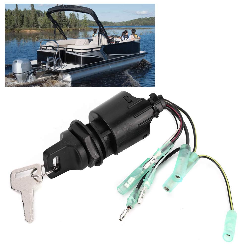 Honda Outboard Motor Keyed Ignition Switch (35100-ZV5-013), Durable and Easy to Install, Compatible with Honda Outboard Motors
Honda Outboard Motor Keyed Ignition Switch (35100-ZV5-013), Durable and Easy to Install, Compatible with Honda Outboard Motors
