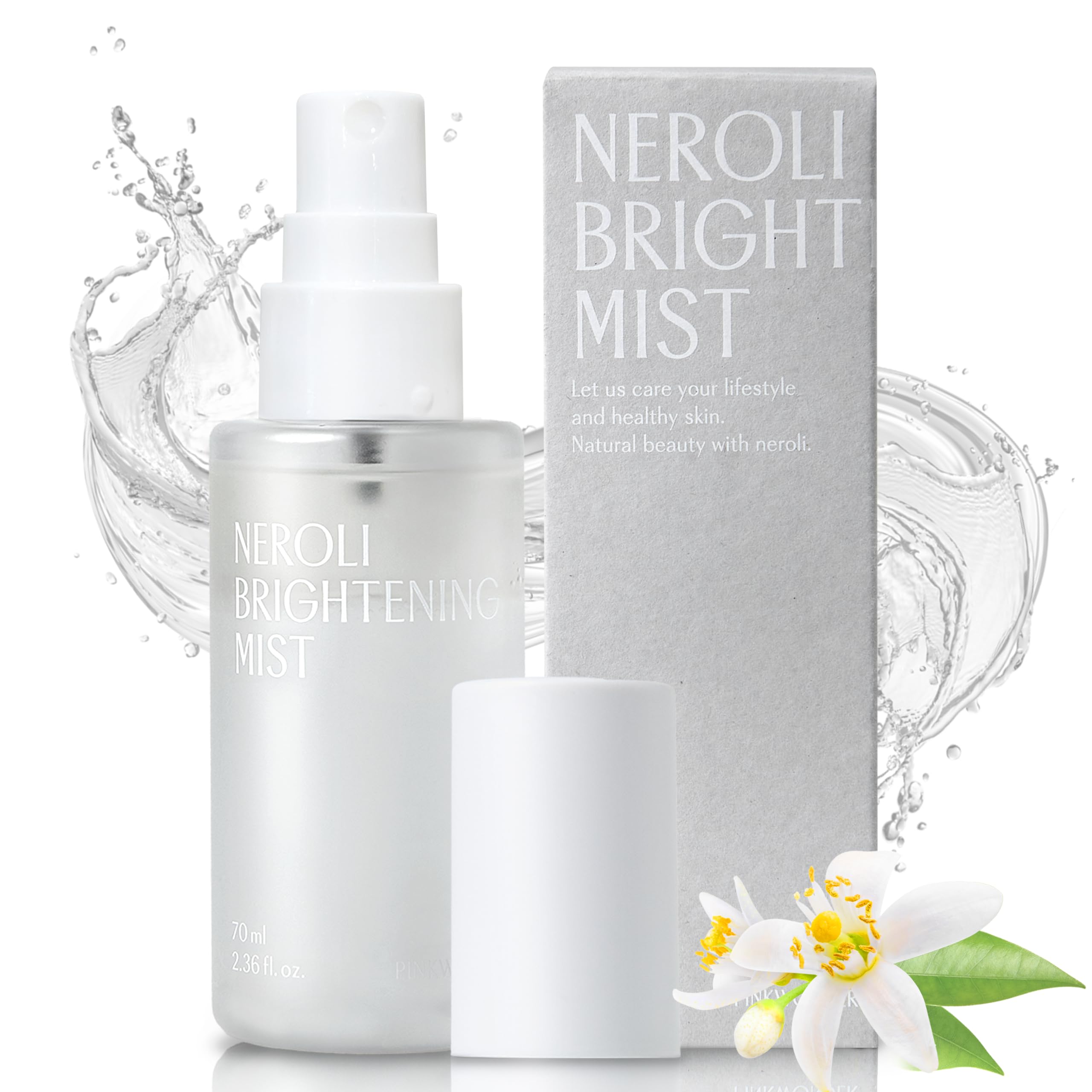 PINKWONDER Neroli Mist 70 мл Осветляющий и кондиционирующий крем для лица Повышение упругости кожи Тонизирующий крем Предотвращение шероховатости кожи Увлажняющая сыворотка для ухода
PINKWONDER Neroli Mist 70 мл Осветляющий и кондиционирующий крем для лица Повышение упругости кожи Тонизирующий крем Предотвращение шероховатости кожи Увлажняющая сыворотка для ухода