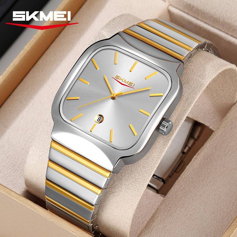 SKMEI Square Gold Men s Quartz Watch Waterproof Fashion Sport Watches for Men Clock Reloj Hombre срібний/білий
SKMEI Square Gold Men s Quartz Watch Waterproof Fashion Sport Watches for Men Clock Reloj Hombre срібний/білий