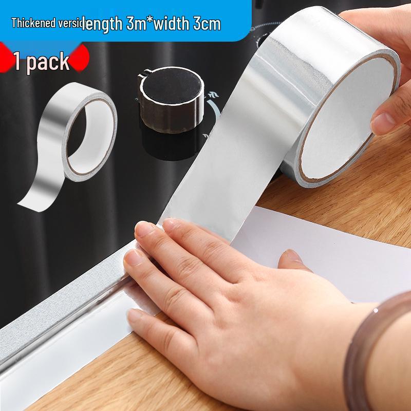 Waterproof & Oil-proof Self-Adhesive Stove Tape: Thickened Aluminum Foil, Mildew-Resistant, High-Temperature Sealing for Kitchens
Waterproof & Oil-proof Self-Adhesive Stove Tape: Thickened Aluminum Foil, Mildew-Resistant, High-Temperature Sealing for Kitchens