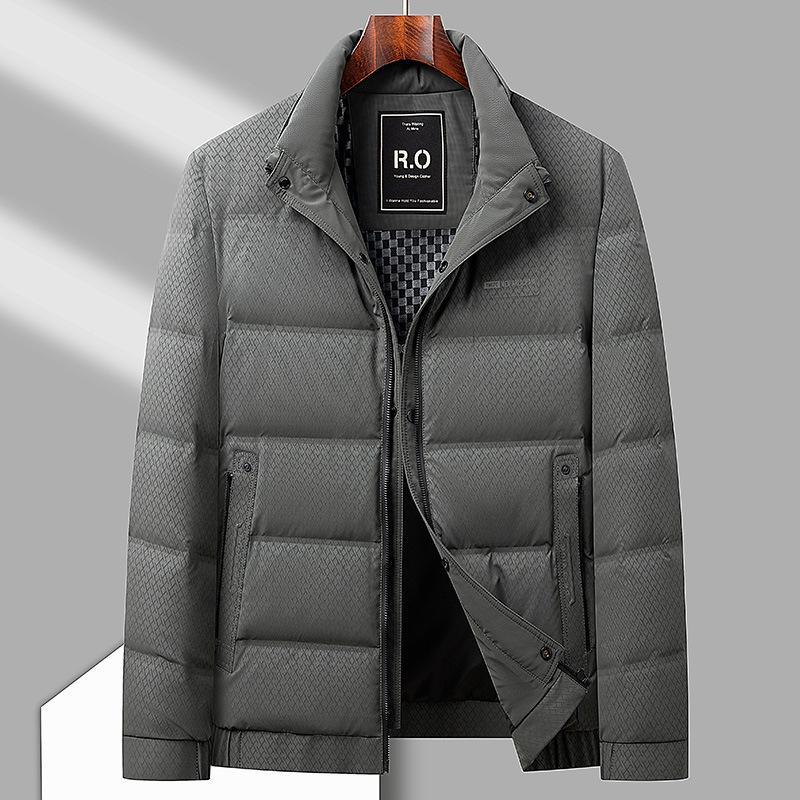 Осенне-зимняя теплая куртка-пуховик на утином пуху для молодежи и среднего возраста с воротником-стойкой и защитой от холода из графена 170 серый
Осенне-зимняя теплая куртка-пуховик на утином пуху для молодежи и среднего возраста с воротником-стойкой и защитой от холода из графена 170 серый