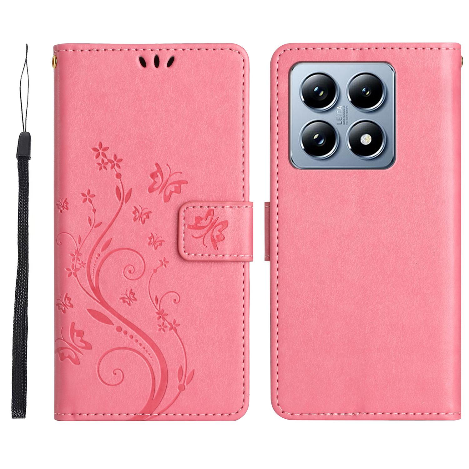 For Xiaomi 14T Case Pattern Imprint PU Leather Phone Wallet Cover with Strap Pink
For Xiaomi 14T Case Pattern Imprint PU Leather Phone Wallet Cover with Strap Pink