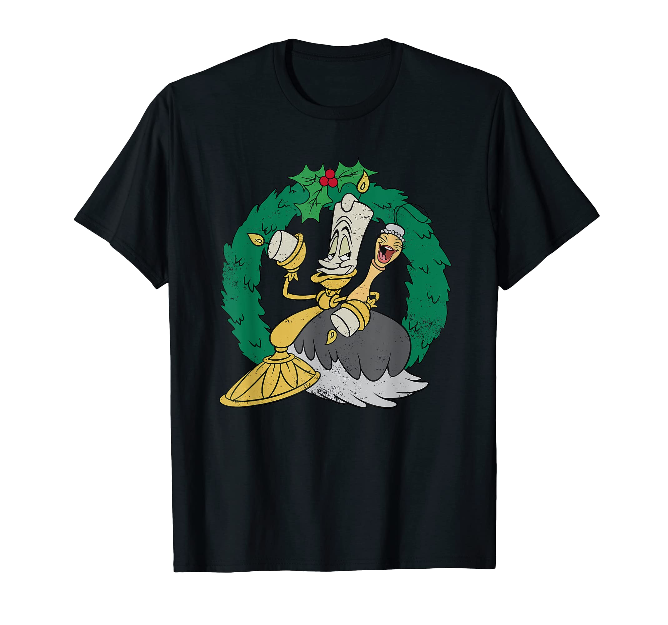 Disney Beauty and the Beast Lumiere and Phi Phi Phi Reese Holiday T-Shirt
Disney Beauty and the Beast Lumiere and Phi Phi Phi Reese Holiday T-Shirt