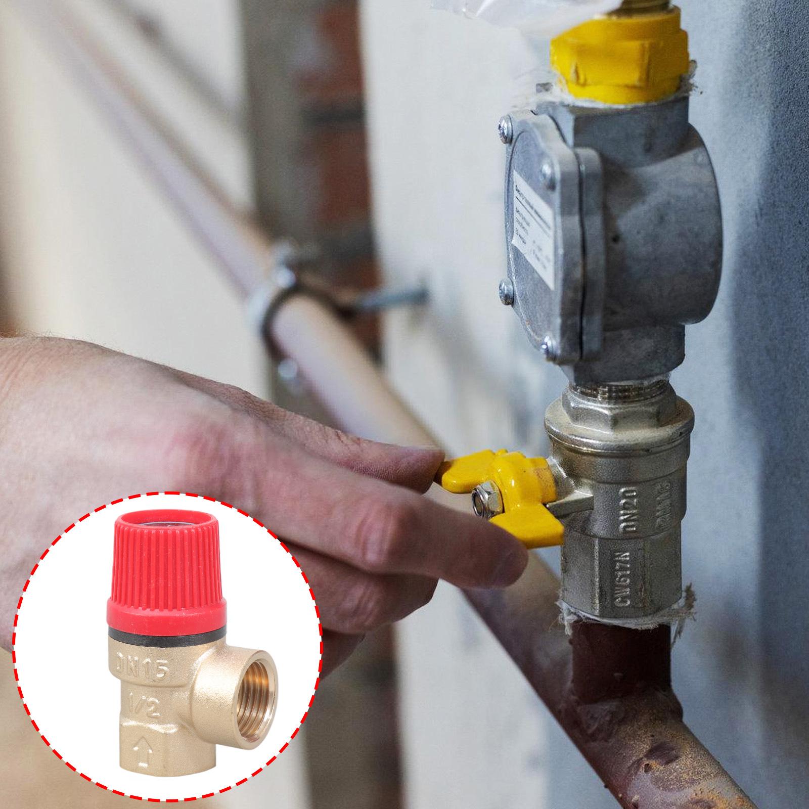 1/2 Inch Sturdy Brass Safety Valves DN15 Relief Valves for Water Oil Gas Pressure Release with EPDM Diaphragm Use
1/2 Inch Sturdy Brass Safety Valves DN15 Relief Valves for Water Oil Gas Pressure Release with EPDM Diaphragm Use