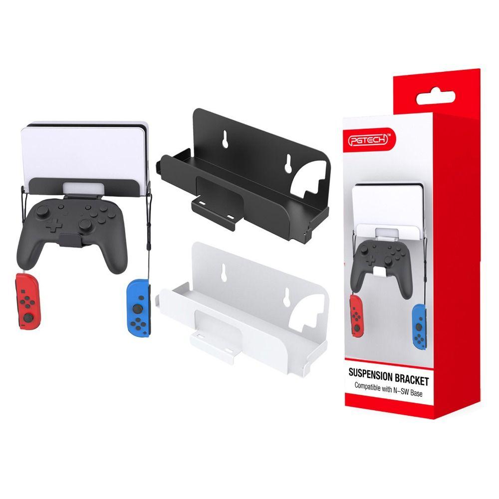 Wall Mount with Controller Hook Stand Holder for Switch/Switch OLED Game Console білий
Wall Mount with Controller Hook Stand Holder for Switch/Switch OLED Game Console білий