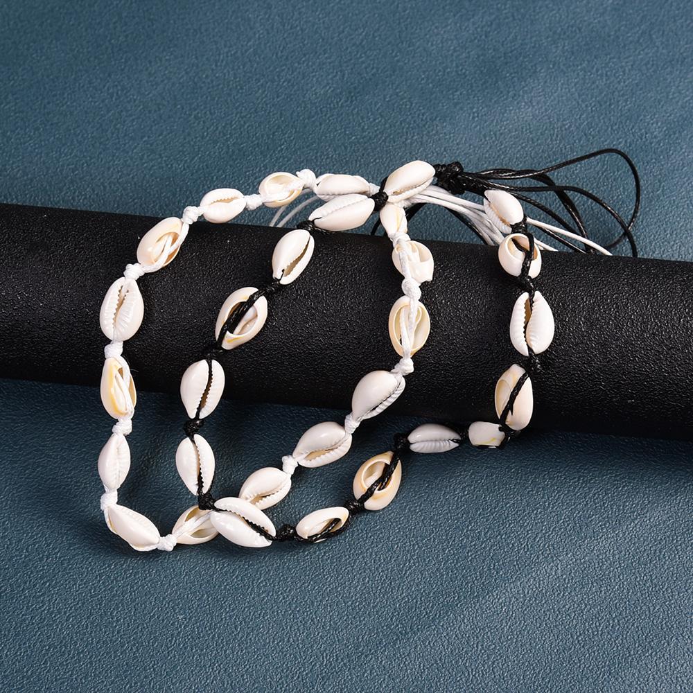 2pcs Handmade Shell Pendants Necklace Women Summer Beach Bohemian Shell Choker Necklace Collar Decor Fashion Jewelry Accessories
2pcs Handmade Shell Pendants Necklace Women Summer Beach Bohemian Shell Choker Necklace Collar Decor Fashion Jewelry Accessories