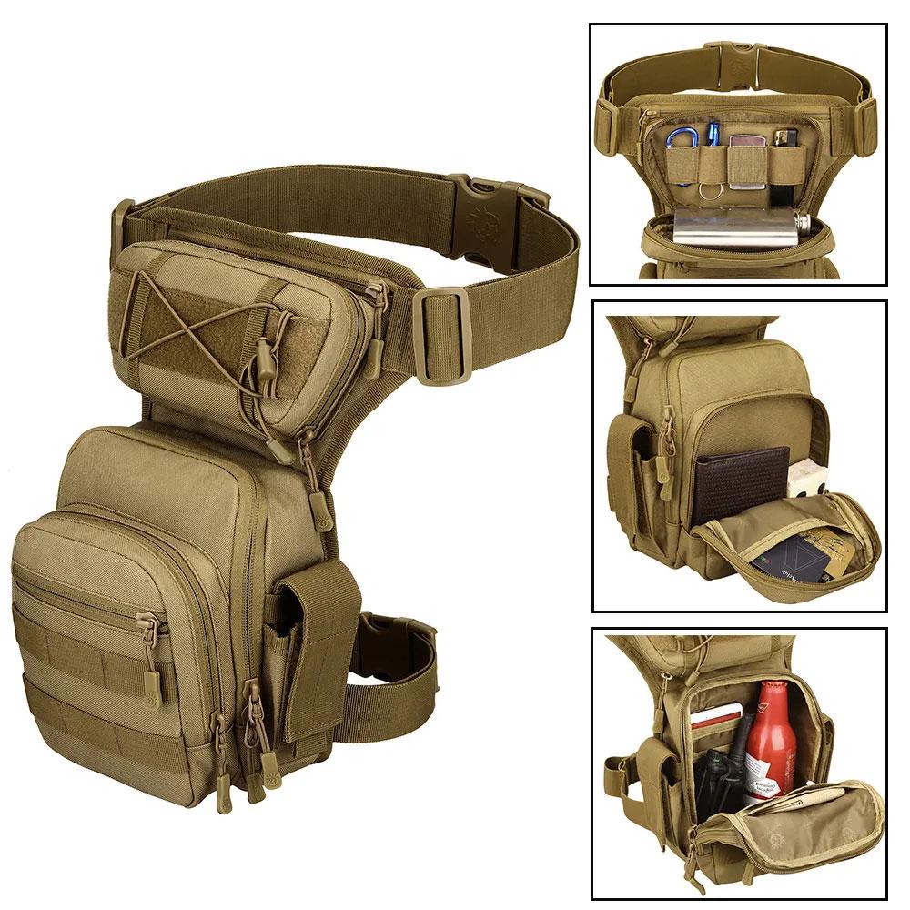 Men Leg Bag Outdoor Waist Pack Thigh Bags Utility Belt Pouch Hiking Male Waist Hip Motorcycle Sport Fanny Camping Fishing Bags
Men Leg Bag Outdoor Waist Pack Thigh Bags Utility Belt Pouch Hiking Male Waist Hip Motorcycle Sport Fanny Camping Fishing Bags